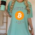 Please Be Patient With Me I'm From The 1900s Bitcoin Premium Women's Comfort Colors T-Shirt Violet