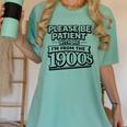 Please Be Patient I'm From The 1900s Boomer Gen-X Premium Tri-Blend Women's Comfort Colors T-Shirt Violet
