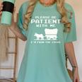 Please Patient I'm From The 1900s Boomer Meme Premium Women's Comfort Colors T-Shirt Violet Please Patient I'm From The 1900s Boomer Meme Premium Women's Comfort Colors T-Shirt Violet