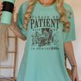 Please Be Patient I'm From The 1900s Boomer Meme Print Women's Comfort Colors T-Shirt Violet