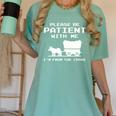 Please Patient I'm From The 1900s Boomer Meme Women's Comfort Colors T-Shirt Violet Please Patient I'm From The 1900s Boomer Meme Women's Comfort Colors T-Shirt Violet