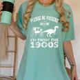 Please Be Patient With Me I'm From The 1900s Dinosaur Women's Comfort Colors T-Shirt Violet Please Be Patient With Me I'm From The 1900s Dinosaur Women's Comfort Colors T-Shirt Violet