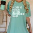 Please Be Patient With Me I'm From The 1900s Themed Premium Women's Comfort Colors T-Shirt Violet