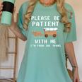 Please Be Patient With Me I'm From The 1900s Old Person Women's Comfort Colors T-Shirt Violet