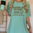 Please Be Patient With Me I'm From The 1900s Retro Horse Women's Comfort Colors T-Shirt Violet
