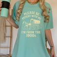 Please Be Patient With Me I'm From The 1900s Retro Premium Women's Comfort Colors T-Shirt Violet