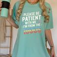 Please Be Patient With Me I'm From The 1900s Retro Tee Premium Women's Comfort Colors T-Shirt Violet