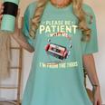 Please Be Patient I'm From The 1900s Sarcastic Joke Women's Comfort Colors T-Shirt Violet