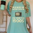 Please Be Patient With Me I'm From The 1900s Television Set Women's Comfort Colors T-Shirt Violet Please Be Patient With Me I'm From The 1900s Television Set Women's Comfort Colors T-Shirt Violet