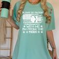 Please Be Patient With Me I'm From The 1900s USA Flag Skull Women's Comfort Colors T-Shirt Violet