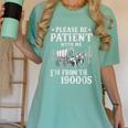 Please Be Patient I'm From The 1900s Western Wagon Women's Comfort Colors T-Shirt Violet