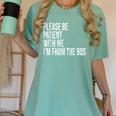 Please Be Patient With Me I’m From The 90s Kid Nostalgia Women's Comfort Colors T-Shirt Violet