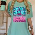 Proud Member Of The Dial Up Club Tech Nostalgia Top Women's Comfort Colors T-Shirt Violet