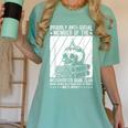 PROUDLY ANTI-SOCIAL MEMBER OF THE Introverted Book Club Women's Comfort Colors T-Shirt Violet