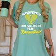 Racquetball Player Introvert Racquetball Women's Comfort Colors T-Shirt Violet Racquetball Player Introvert Racquetball Women's Comfort Colors T-Shirt Violet