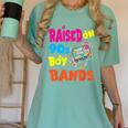 Raised On 90s Boy Bands Nostalgia Love Women Men Women's Comfort Colors T-Shirt Violet