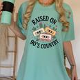 Raised On 90's Country Music Lover Nostalgia Retro Vibe Premium Tri-Blend Women's Comfort Colors T-Shirt Violet