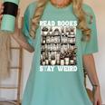 Read Books Stay Weird Introvert Book Lover Book Women's Comfort Colors T-Shirt Violet Read Books Stay Weird Introvert Book Lover Book Women's Comfort Colors T-Shirt Violet