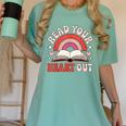 Read Your Heart Out Book Lovers Emotional Fall Vibes Women's Comfort Colors T-Shirt Violet Read Your Heart Out Book Lovers Emotional Fall Vibes Women's Comfort Colors T-Shirt Violet