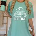 I Read Past My Bedtime Book Lover For Women Men Kids Women's Comfort Colors T-Shirt Violet