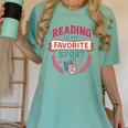 Reading Is My Favorite Sport Book Lover Keepsake For Women Women's Comfort Colors T-Shirt Violet Reading Is My Favorite Sport Book Lover Keepsake For Women Women's Comfort Colors T-Shirt Violet