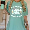 Reading Pajamas If It Involves Books And Pajamas Count Me In Women's Comfort Colors T-Shirt Violet Reading Pajamas If It Involves Books And Pajamas Count Me In Women's Comfort Colors T-Shirt Violet