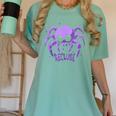 Recluse Pastel Goth Spider Shy Introvert Creepy Cute Kawaii Women's Comfort Colors T-Shirt Violet