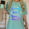 Remembrance Of Pop Memory Of My Grandpa In Heaven Women's Comfort Colors T-Shirt Violet