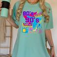 Retro 1980s 80's Baby 1990s 90's Made Me Nostalgia Birthday Women's Comfort Colors T-Shirt Violet
