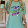 Retro 1980s 80's Baby 1990s 90's Made Me Vaporwave Nostalgia Women's Comfort Colors T-Shirt Violet