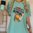 Retro 90s Boombox Nostalgia Party For Music Lovers Men Women Women's Comfort Colors T-Shirt Violet
