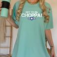 Retro Get To Da Choppa Shirt 80s Movie Nostalgia Tee Premium Tri-Blend Women's Comfort Colors T-Shirt Violet Retro Get To Da Choppa Shirt 80s Movie Nostalgia Tee Premium Tri-Blend Women's Comfort Colors T-Shirt Violet