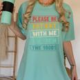 Retro Humor Please Be Patient With Me I'm From The 1900s Women's Comfort Colors T-Shirt Violet
