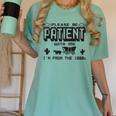 Retro Please Be Patient With Me I'm From The 1900s Premium Women's Comfort Colors T-Shirt Violet