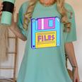 Retro TechnologyOld School Floppy Nostalgia 90s Generation Women's Comfort Colors T-Shirt Violet Retro TechnologyOld School Floppy Nostalgia 90s Generation Women's Comfort Colors T-Shirt Violet