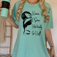 I Came I Saw I Had Anxiety So I Left Messy Bun Introvert Women's Comfort Colors T-Shirt Violet I Came I Saw I Had Anxiety So I Left Messy Bun Introvert Women's Comfort Colors T-Shirt Violet