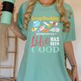 Scrapbooking Life Has Been Good Sisters Memory Keepers Women's Comfort Colors T-Shirt Violet