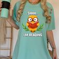 Shhh I'm Reading World Book Day Costume 2026 Kids Women's Comfort Colors T-Shirt Violet Shhh I'm Reading World Book Day Costume 2026 Kids Women's Comfort Colors T-Shirt Violet