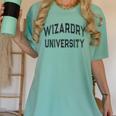 Silly Don'T Call Me WIZARDRY UNIVERSITY Introvert Sarcastic Women's Comfort Colors T-Shirt Violet