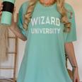 Silly Stay Away From Me WIZARD UNIVERSITY Introvert Women's Comfort Colors T-Shirt Violet