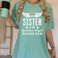 My Sister Is My Guardian Angel In Loving Memorial Memory Tee Women's Comfort Colors T-Shirt Violet My Sister Is My Guardian Angel In Loving Memorial Memory Tee Women's Comfort Colors T-Shirt Violet