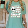 Skeleton Coffee Lover Introvert Women's Comfort Colors T-Shirt Violet