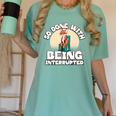 So Done With Being Interrupted Sick And Tired Introvert Premium Tri-Blend Women's Comfort Colors T-Shirt Violet So Done With Being Interrupted Sick And Tired Introvert Premium Tri-Blend Women's Comfort Colors T-Shirt Violet