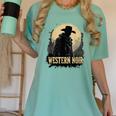 Spaghetti Western Cowboy Culture Classic Western Nostalgia Women's Comfort Colors T-Shirt Violet