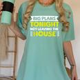 Staying Alone Big Plans Tonight Ideal For Introverts Women's Comfort Colors T-Shirt Violet Staying Alone Big Plans Tonight Ideal For Introverts Women's Comfort Colors T-Shirt Violet
