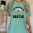 Stop Perceiving Me Bestie Alien Neurodivergent Introvert Women's Comfort Colors T-Shirt Violet