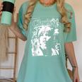 Stranger Things Hellfire Club Chrissy In Memory Of Women's Comfort Colors T-Shirt Violet