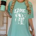 Stranger Things Hellfire Club Eddie Munson Memory Women's Comfort Colors T-Shirt Violet Stranger Things Hellfire Club Eddie Munson Memory Women's Comfort Colors T-Shirt Violet