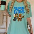 Super Lethal Cute Nostalgia Women's Comfort Colors T-Shirt Violet Super Lethal Cute Nostalgia Women's Comfort Colors T-Shirt Violet