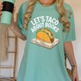 Taco Books Mexican Reading Teacher Book Lovers Bookish Women's Comfort Colors T-Shirt Violet Taco Books Mexican Reading Teacher Book Lovers Bookish Women's Comfort Colors T-Shirt Violet